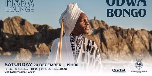The Cape Town Club - Odwa Bongo Live