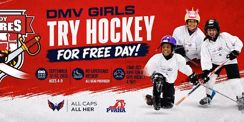 DMV Girls Try Hockey for Free