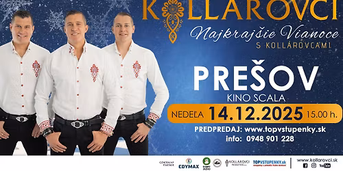 NAJKRAJ\u0160IE VIANOCE S KOLL\u00c1ROVCAMI