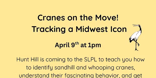 Hunt Hill - Cranes on the Move! Tracking a Midwest Icon