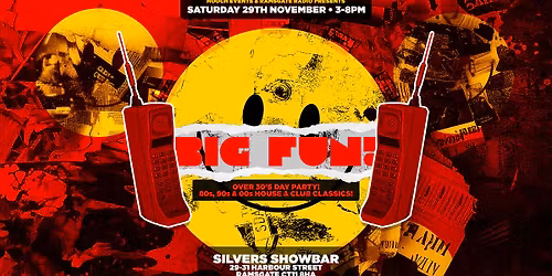 BIG FUN! OVER 30's DAY PARTY