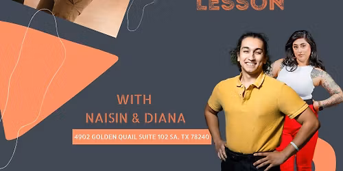 Fri-YAY!  Salsa Intro Lesson \/ Latin Dance Party with Naisin & Diana
