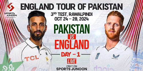 England vs Pakistan - 3rd Test - Day 1 Tickets