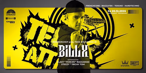 WIMBERGHOF pres. TEKK DICH WEKK vol.01 w\/ BILLX @ Wimberghof V\u00f6cklabruck