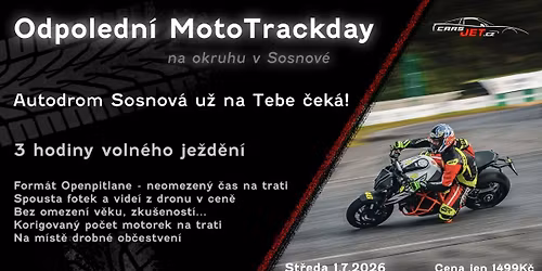 MotoTrackday Sosnov\u00e1 1.7.2026