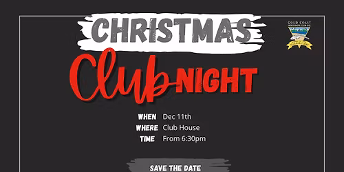 Christmas Club Night & Party!