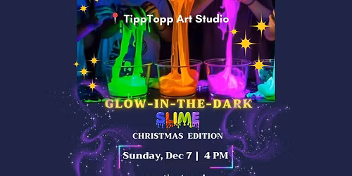 Christmas Edition Glow-in-the-Dark Slime