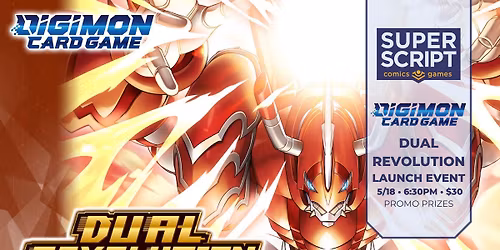 Digimon TCG Dual Revolution Launch Event