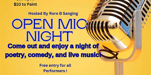 Friday Open mic Night