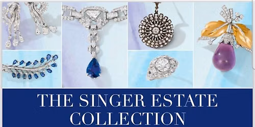 Singer Estate Jewelry Event