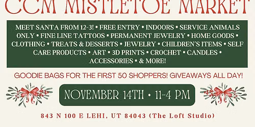 Creator's Collective x The Loft Studio Mistletoe Market