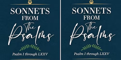 Christian Dickinson Author Event " "Sonnets from the Psalms Volumes 1 & 2"