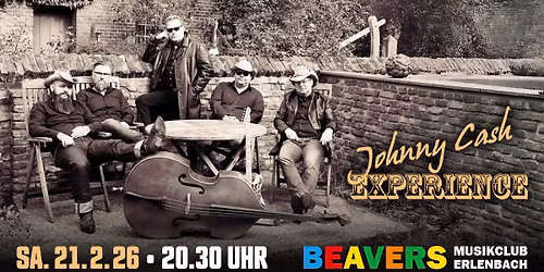 JOHNNY CASH EXPERIENCE | BEAVERS Musikclub | Erlenbach am Main