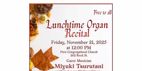 Lunchtime Organ Recital