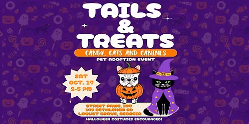 Tails & Treats Pet Adoption Event