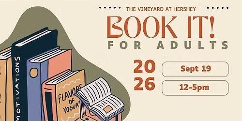 Adult Book It! at The Vineyard at Hershey