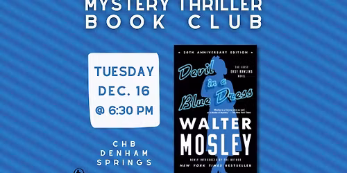 Mystery Thriller Book Club