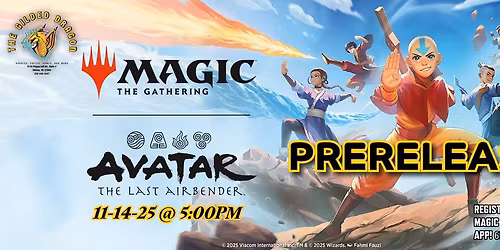 Magic: the Gathering Avatar: The Last Airbender Prerelease!