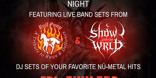 NU-METAL NIGHT LIVE MUSIC