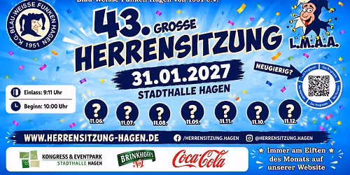 43. Gro\u00dfe Herrensitzung 
