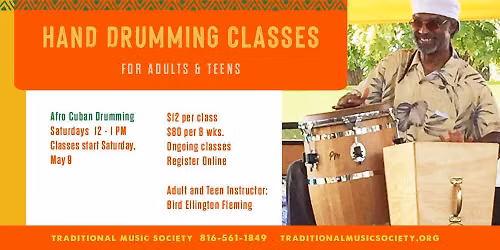 Hand Druming, Afro Cuban