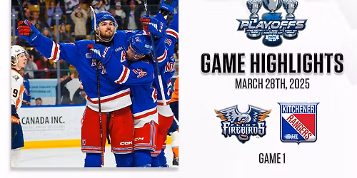 Flint Firebirds vs. Kitchener Rangers