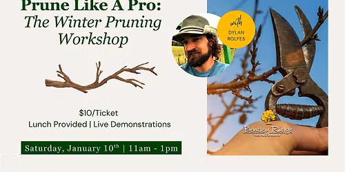 Prune Like A Pro: The Winter Pruning Workshop