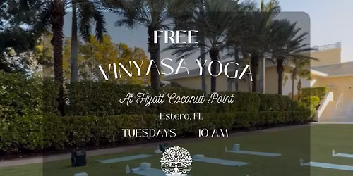 Free Morning Yoga at Hyatt Coconut point