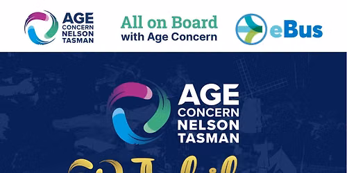 All on Board eBus Journey to Founders Park - Age Concern Nelson Tasman 50th Jubilee
