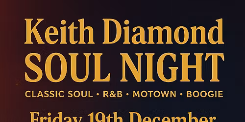 Keith Diamond Soul Night