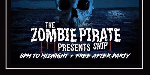 The Zombie Pirate Ship Daytime rising