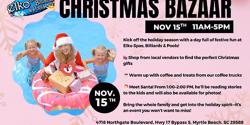 Elko Spas Billiards and Pools Christmas Bazaar 