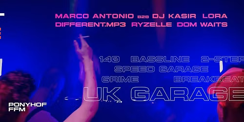 DIRTLINE - Basslines don\u2019t lie \u2013 Ponyhof Club Frankfurt Nightevent