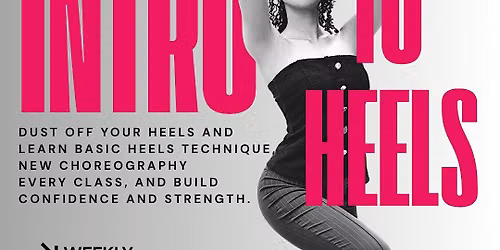 Intro to Heels Dance Choreography Class ($20 class fee)