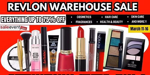 MISSISSAUGA - Revlon Warehouse Sale