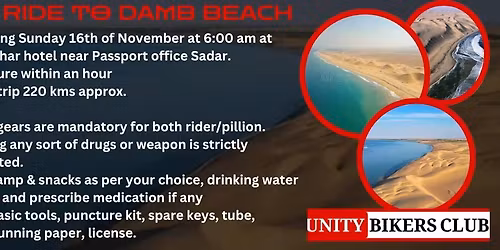 Ride to Damb Beach