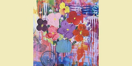 Workshop | Mixed Media \u2022 Spring Flowers | Art-A-Fair