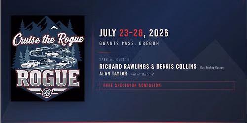 Cruise the Rogue 2026 \u2014 Grants Pass Car Show & Automotive Festival