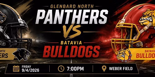 9\/4 FRI | Football (conference) | GBN Panthers vs. Batavia Bulldogs