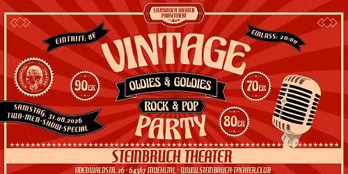 Vintage mit Der TWO-MEN-SHOW