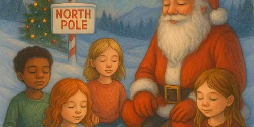 \ud83c\udf84\u2728 Meet Santa: Cookies, Coloring & Christmas Spirit \u2728\ud83c\udf84 Choose from 3 different time slots!