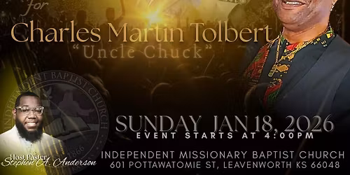 Memorial Gospel Concert for Chuck Tolbert
