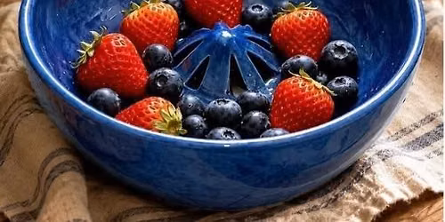 Hand-Built Clay Vortex Berry Bowl - Monday, July 20th | 6-8pm