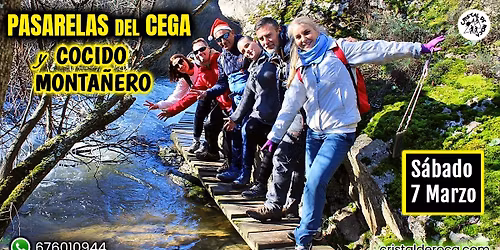 Pasarelas del R\u00edo Cega y Cocido monta\u00f1ero