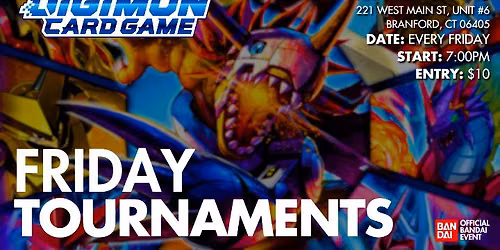 Digimon Friday Tournaments