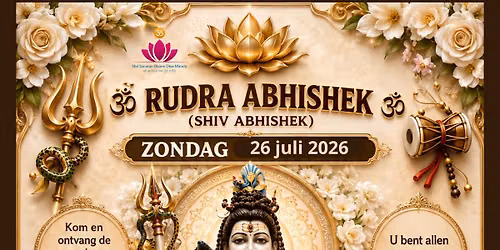   RUDRA ABHISHEK (Shiv Abhishek)  26 juli 2026 (DEWMANDIR)