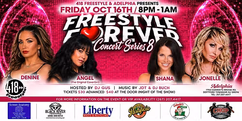 418 FREESTYLE presents: FREESTYLE FOREVER CONCERT SERIES 8