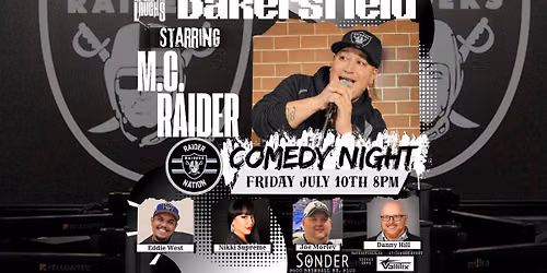 We Own The Laughs: Raiders Comedy Night (Starring M.C. Raider)