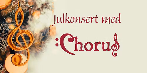 Chorus Julkonsert i Grebbestad Kyrka