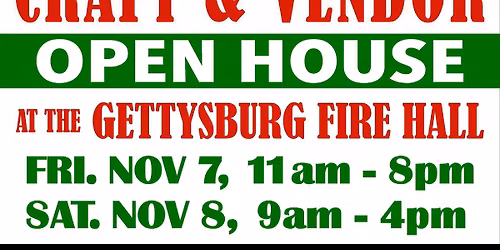 Craft & Vendor Open House